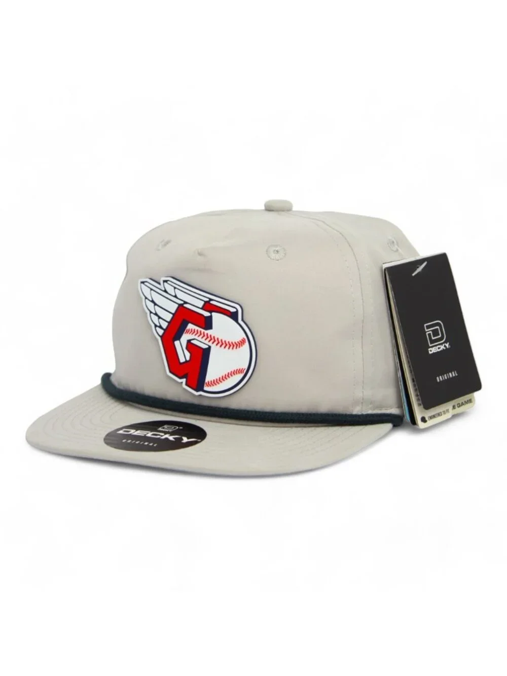 Cleveland Guardians 3D Classic Rope Hat- Grey/ Charcoal